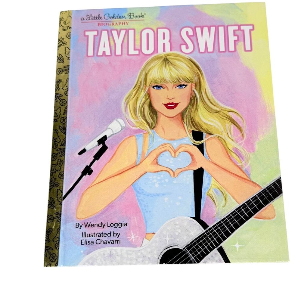 Taylor Swift Little Golden Book Childrens Biography Storybook 2023 New Condition